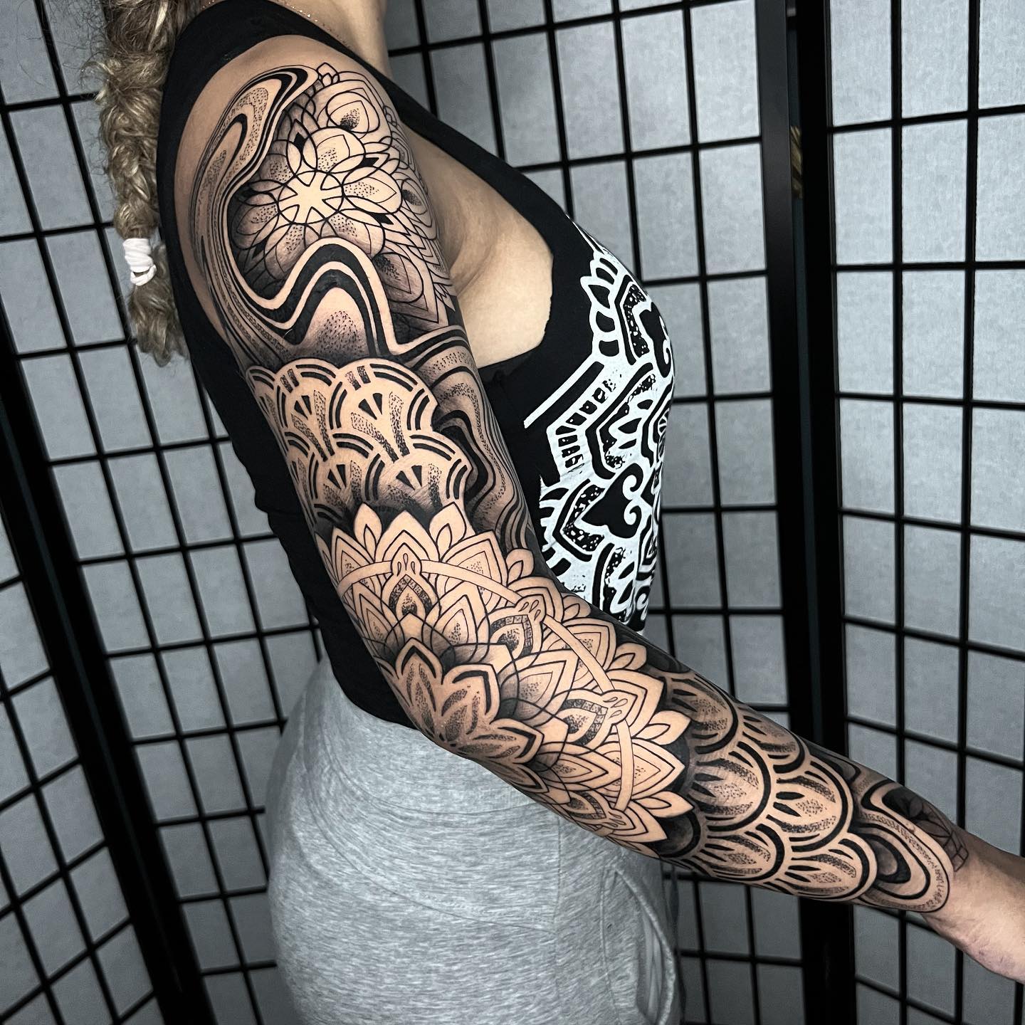 Стили татуировки: Dotwork