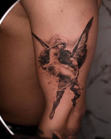 Что означает татуировка ангел и кому она больше подойдет?