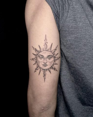 Самая популярная татуировка в СССР: что означал восход солнца на руке