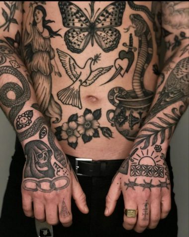 Татуировки в стиле андеграунд