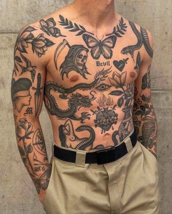 Тату (татуировка) на шее: мужские и женские татуировки, фото и эскизов от лучших тату-мастеров