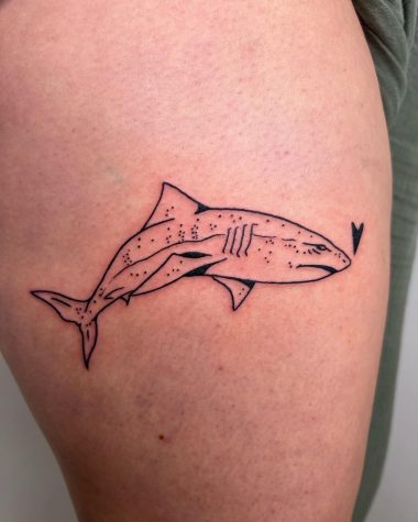 Тату (татуировки) Акула: значение и эскизы для девушек и мужчин