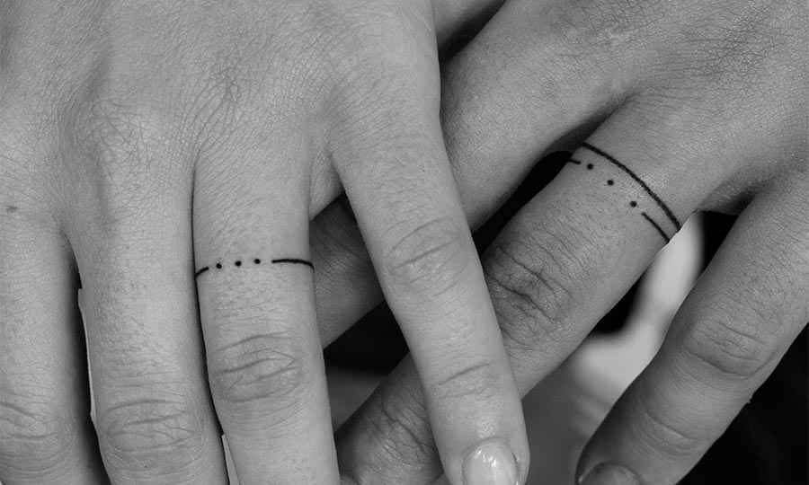 Тату кольцо - полное описание, значение для мужчин и девушек, необычные эскизы и фото